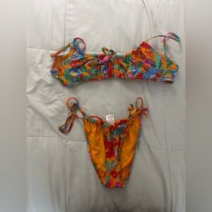 Xhilaration Bright Floral Bikini